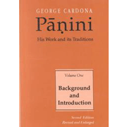 Panini His Work and Its Traditions