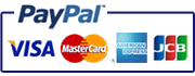 PayPal（ペイパル）を利用してクレジットカードでのお支払いが可能です